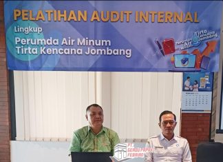 Wujudkan GCG, Perumdam Tirta Kencana Gelar Pelatihan Praktik Audit Internal