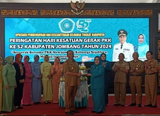 Pj Sugiat Harapkan Angka Stunting Terus Menurun dalam Peringatan Hari Kesatuan Gerak PKK Ke 52