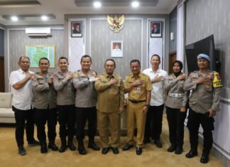 Kapolres Silaturahmi dengan Pj Bupati Bahas Agenda Sinergitas 2025