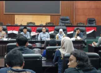 Aliansi GAS-JP Sampaikan Tuntutan, DPRD Lakukan Evaluasi dan Koordinas