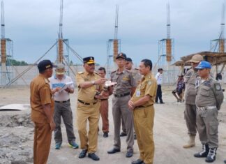 Lakukan Oprasi Gabungan, Satpol PP Tindak Tegas Pembangunan Tak Berijin