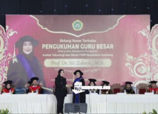 Siti Zuhro Dilantik Jadi Guru Besar, Kepala LLDIKTI Jatim Tekankan Pentingnya Perubahan Berdampak