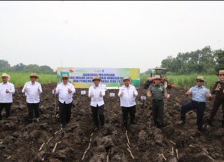Launching Bongkar Ratoon dan Pengembangan Areal Tebu, Komitmen Pemkab Dukung Swasembada Gula 2028