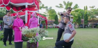 86 Personel Polres Jombang Naik Pangkat, Siap Berikan Pelayanan Maksimal