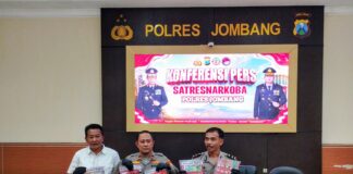 Polres Jombang Berhasil Ungkap 80 Kasus Narkoba Semester I 2026